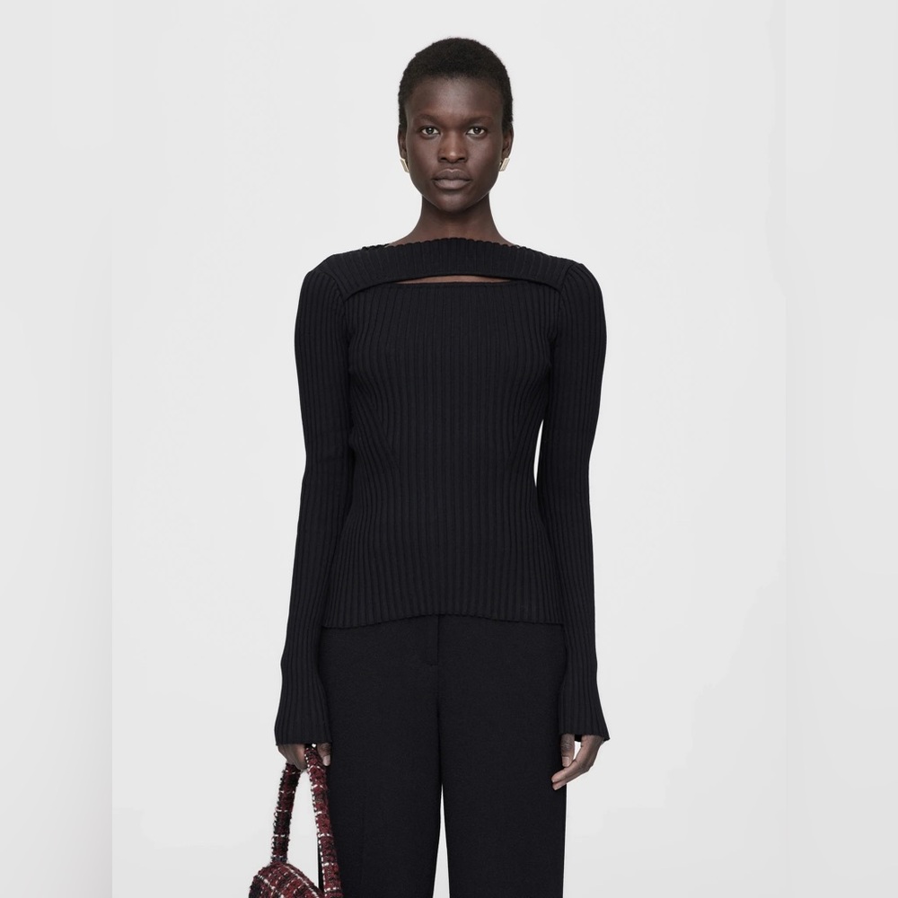 NWOT ANINE BING Lora sweater in black